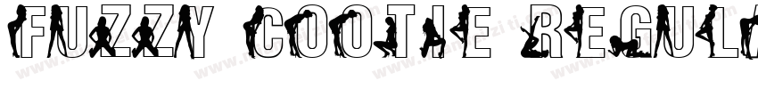 Fuzzy Cootie Regular字体转换